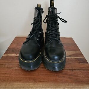 Dr. Martens Black Lace Up Boots